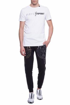 T-shirt with motif of tiger head, zdjęcie 2 T-shirt with motif of tiger head od Plein Sport